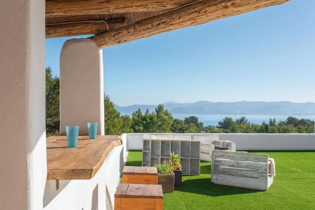 Villa En San Jose Con Vistas Al Mar, Piscina Y 7 Habitaciones Кала-Ваделья