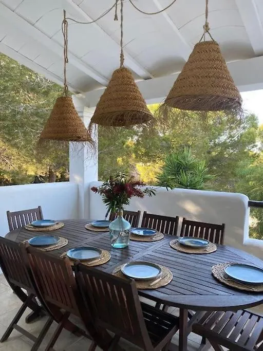Villa En San Jose Con Vistas Al Mar, Piscina Y 7 Habitaciones Кала-Ваделья