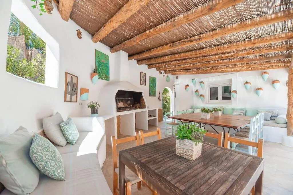 Villa En San Jose Con Vistas Al Mar, Piscina Y 7 Habitaciones Кала-Ваделья